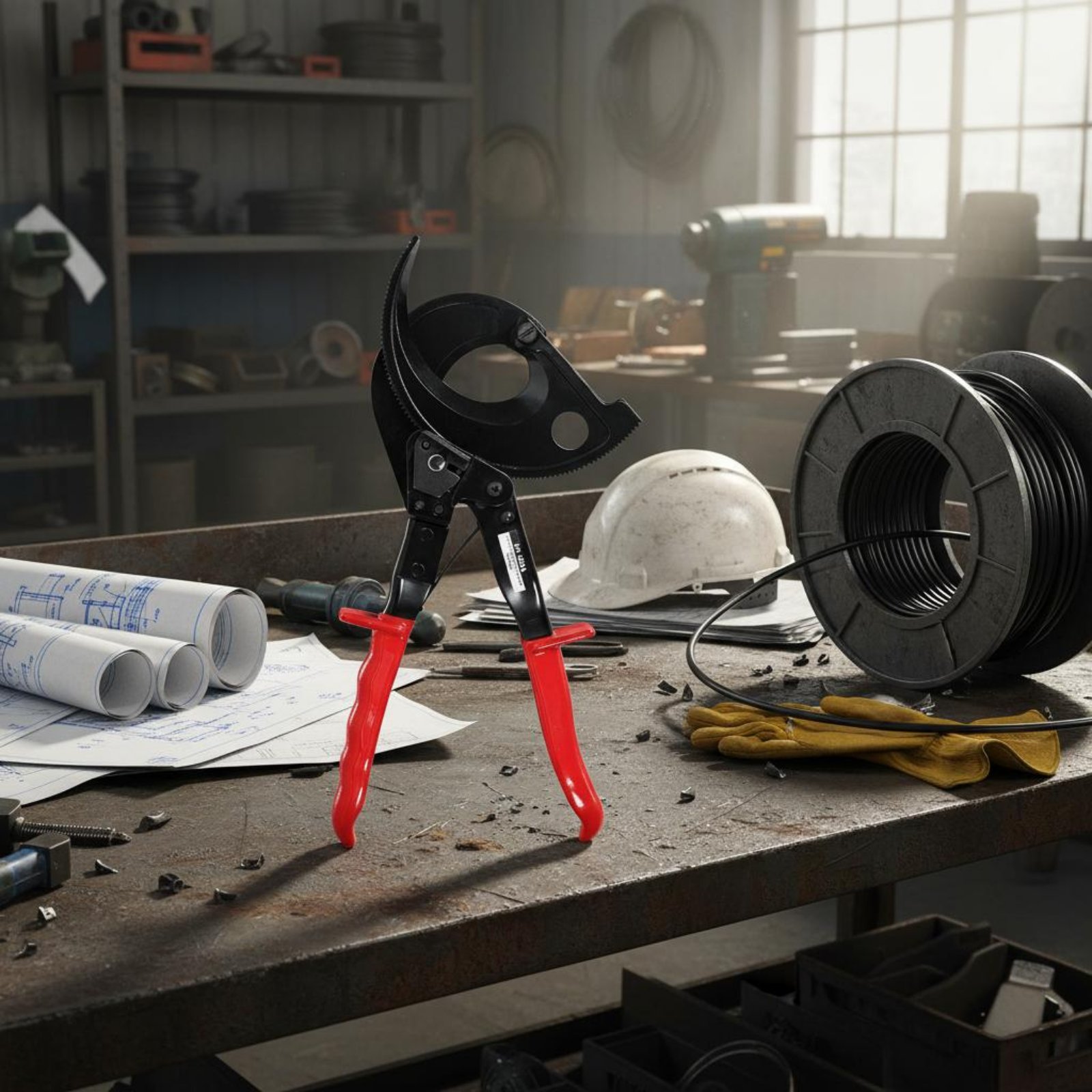 Obcinak do kabli z mechanizmem – Industrial Tools recenzja i cena