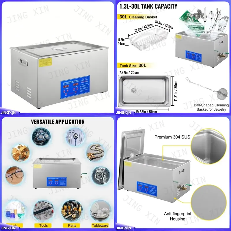 Maszyna do czyszczenia ultradź – Ultrasonic Cleaner 30L Industrial recenzja i cena