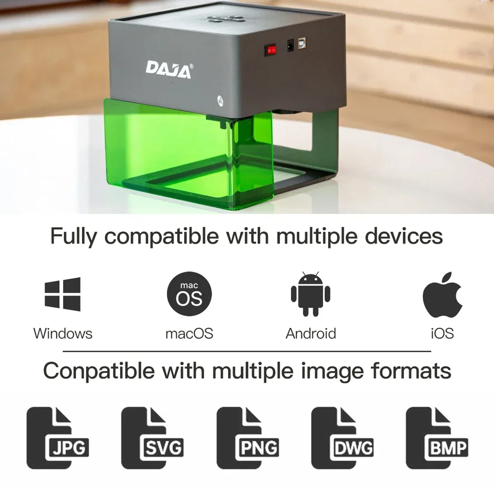 DAJA grawer laserowy CNC DIY D – Fiber Laser Marking Machine 30W recenzja i cena