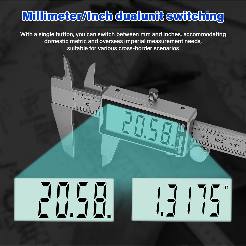 Nowy 150mm 6-calowy cyfrowy su – Digital Caliper 150Mm Stainless Steel recenzja i cena